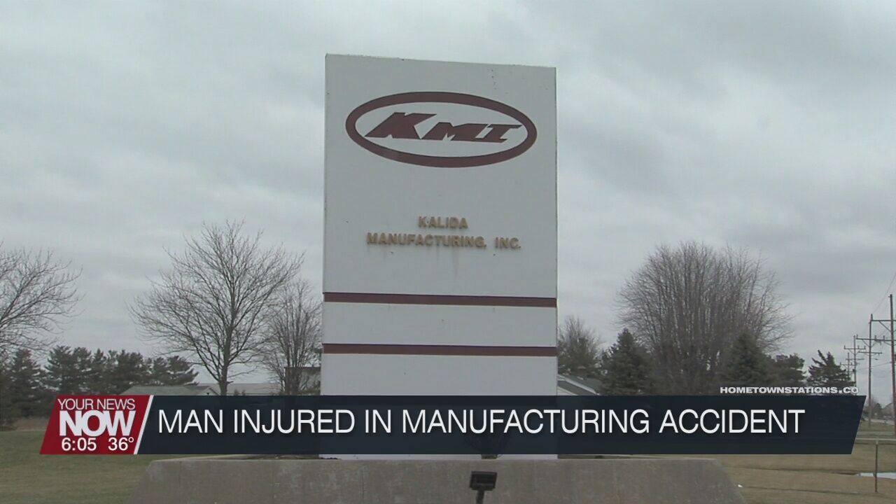 KMI accident leads to one man injured